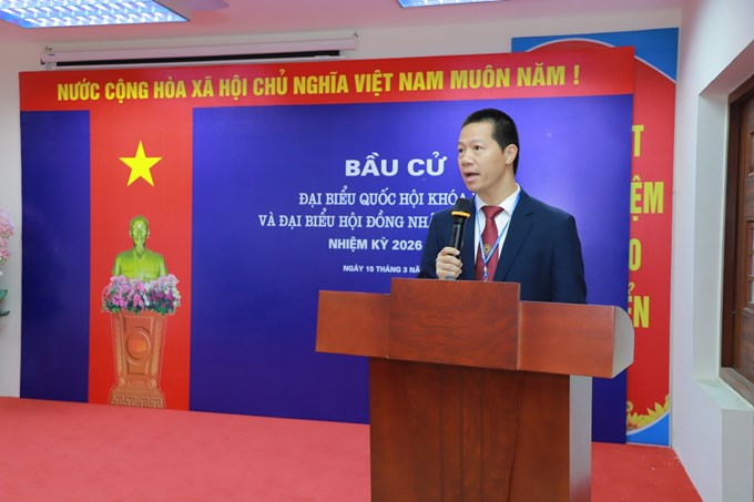 Cán bộ, viên chức, sinh viên Học viện Nông nghiệp Việt Nam tích cực tham gia bầu cử đại biểu Quốc hội khóa XVI và đại biểu Hội đồng nhân dân các cấp nhiệm kỳ 2026-2031